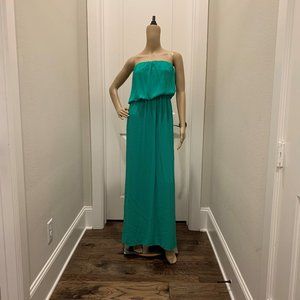 EXPRESS STRAPLESS MAXI DRESS